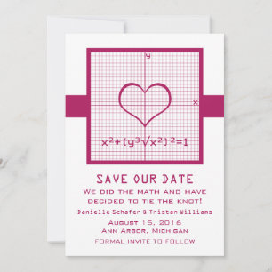 Invitation à sauver la date Graphique de Math au c