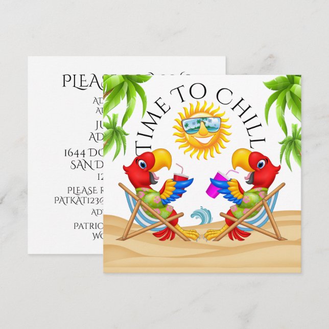 Invitation à se DÉTENDRE (Devant / Derrière)