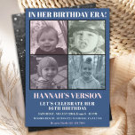 Invitation A Son Ère D'Anniversaire Photo Eras Anniversaire<br><div class="desc">Dans Son Anniversaire Photo Eras Anniversaire Invitation De Fête. This In Her Birthday Era Photo Eras Birthday Party Invitation est le moyen idéal pour les amis et la famille invitations à la célébration de votre anniversaire.</div>