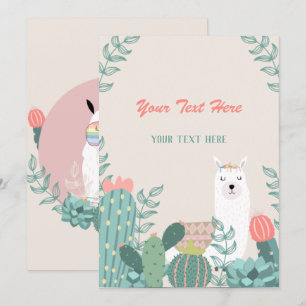 Invitation à tout événement Llama