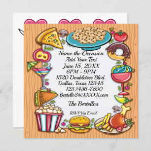 Invitation à toutes les occasions - Voir retour