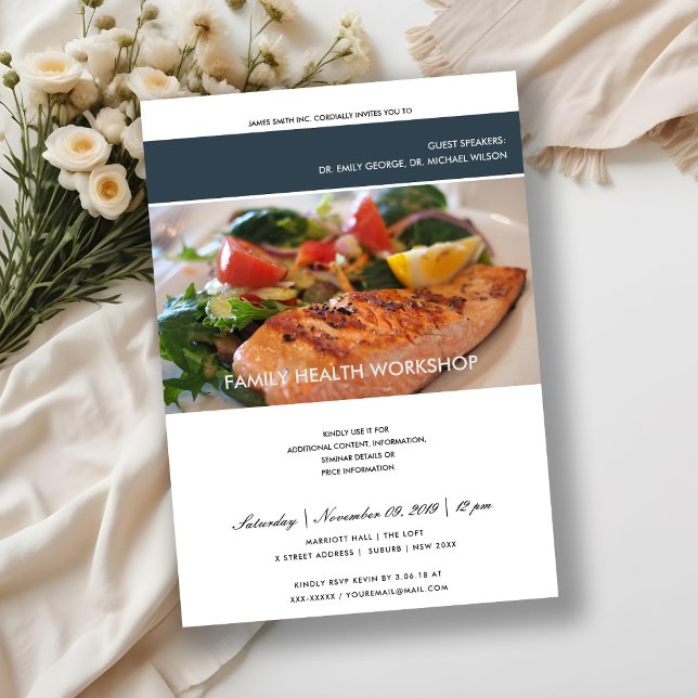 INVITATION À UN ATELIER PHOTO TENDANCE CHIC MODERN (Créateur téléchargé)