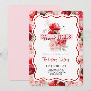 Invitation à un brunch de Galentine's Party