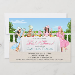 Invitation à un brunch de mariage