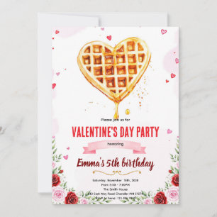 Invitation à un brunch Galentine's