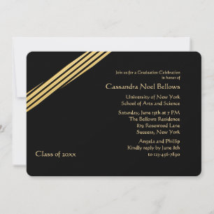 Invitation à un diplôme d'or