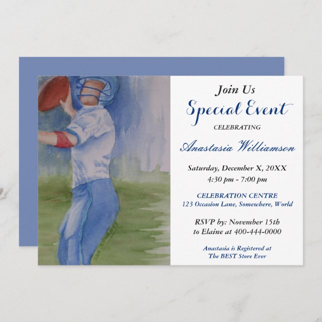 INVITATION À UN ÉVÉNEMENT ARTISTIQUE ET AMUSANT DE (Devant / Derrière)