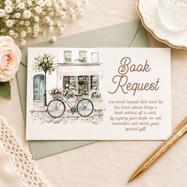 Invitation à un livre pour bébé pour la fête de bé (Créateur téléchargé)