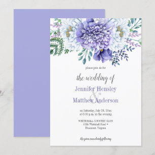 Invitation à un mariage Arrière - plan de la passi