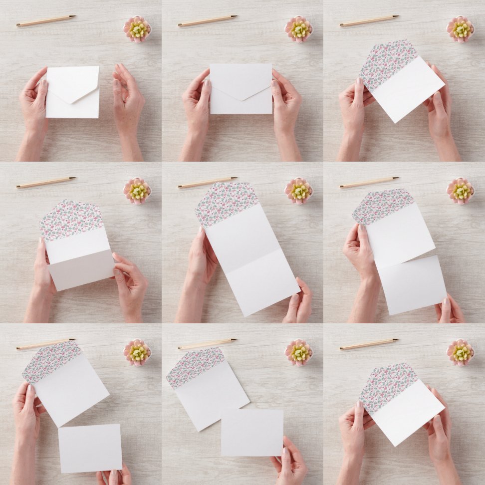 Invitation à un mariage Motif répété avec un oisea