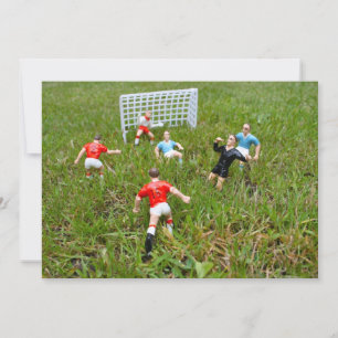 Invitation à un match de football/football