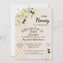 Invitation à une baby shower