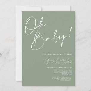 invitation à une baby shower