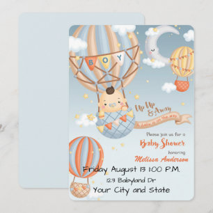 Invitation à une Baby Shower