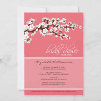 Invitation à une Baby Shower pour une Mariée sous