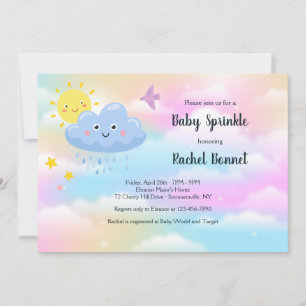 Invitation à une Baby Sprinkle