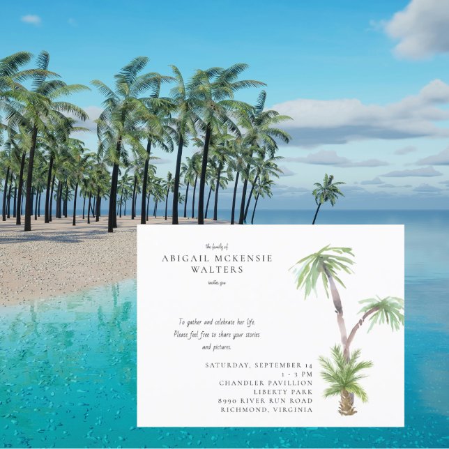 Invitation à une célébration tropicale de la vie (Créateur téléchargé)