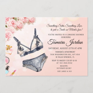 Invitation à une douche de lingerie