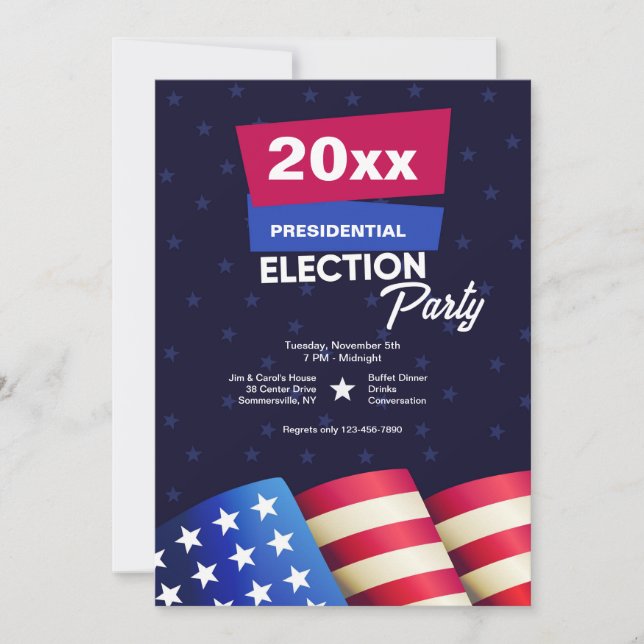 Invitation à une élection (Devant)