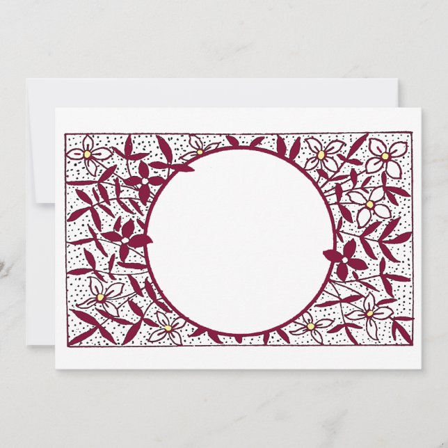 Invitation à une fête (Devant)