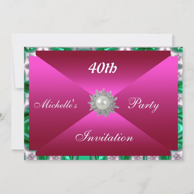 Invitation à une fête (Devant)