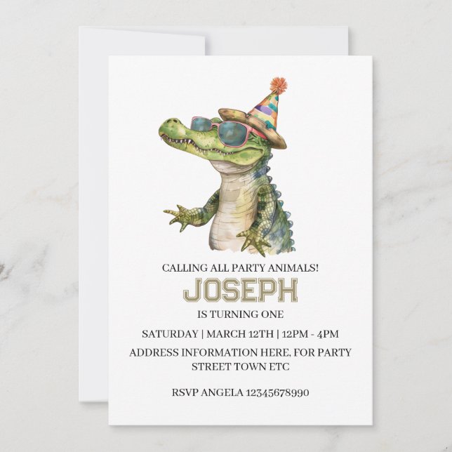 Invitation à une fête au bord de la piscine pour l (Devant)