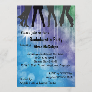 Invitation à une fête colorée inspirée par un rétr