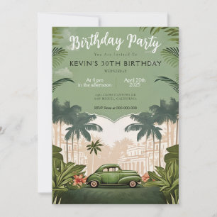 Invitation à une fête d'anniversaire à La Havane C