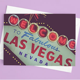 Invitation à une fête d'anniversaire à Las Vegas