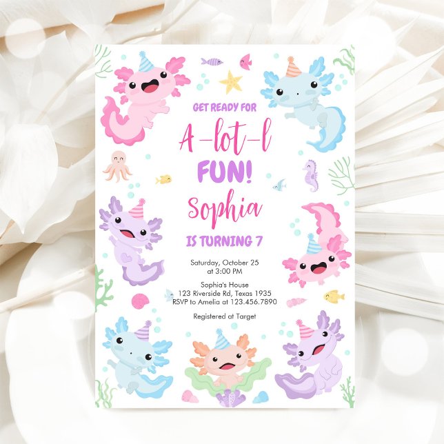 Invitation à une fête d'anniversaire amusante pour (Créateur téléchargé)