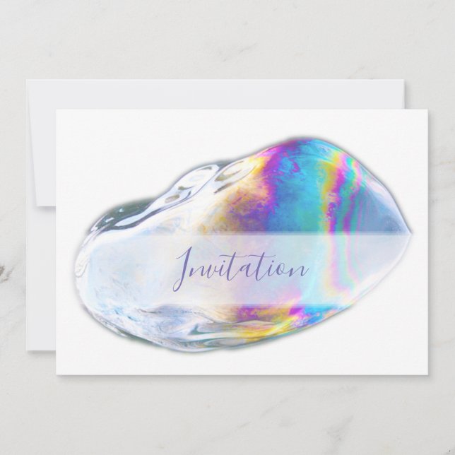 Invitation à une fête d'anniversaire avec des bull (Devant)