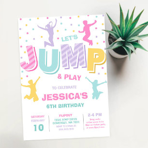 Invitation à une fête d'anniversaire avec une mais