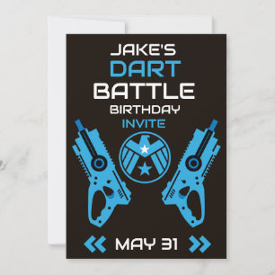 Invitation à une fête d'anniversaire de garçons Da