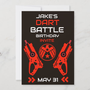 Invitation à une fête d'anniversaire de garçons Da