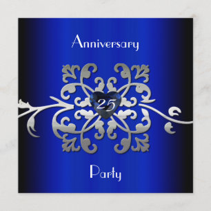 Invitation à une fête d'anniversaire de mariage de