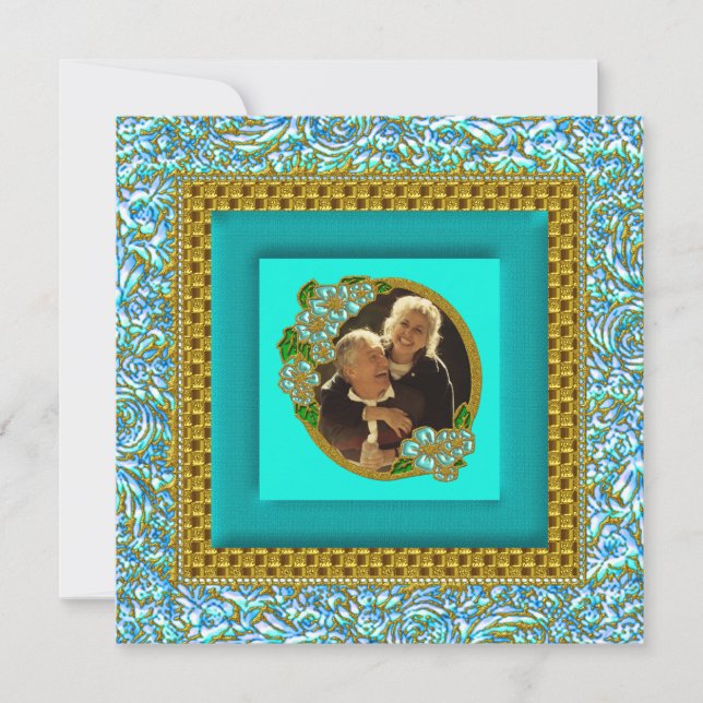Invitation à une fête d'anniversaire de mariage de (Devant)