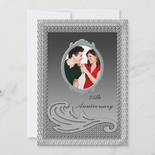 Invitation à une fête d'anniversaire de mariage de (Devant)