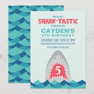 Invitation à une fête d'anniversaire morsure de re