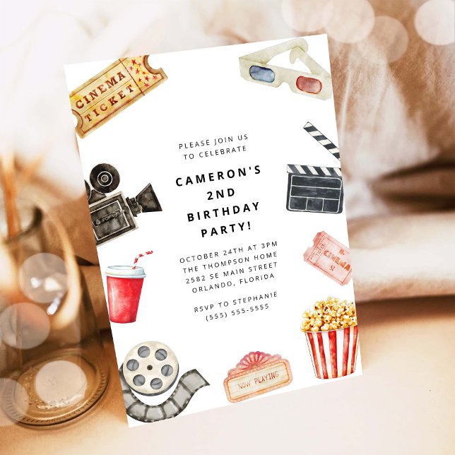 Invitation à une fête d'anniversaire pour enfants  (Créateur téléchargé)