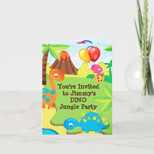Invitation à une fête d'anniversaire sur le thème  (Devant)