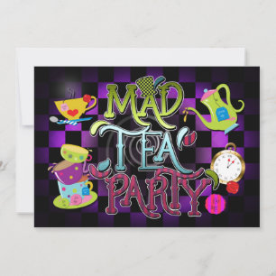 Invitation à une fête d'anniversaire sur le thème