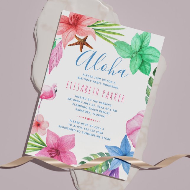Invitation à une fête d'anniversaire sur le thème  (Créateur téléchargé)