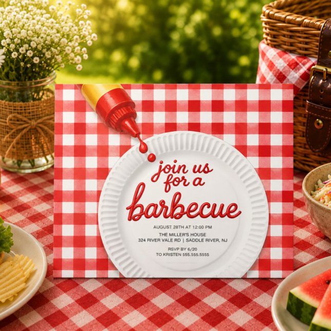 Invitation à une fête de barbecue (Créateur téléchargé)