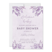 Invitation à une fête de bébé