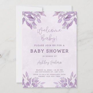Invitation à une fête de bébé