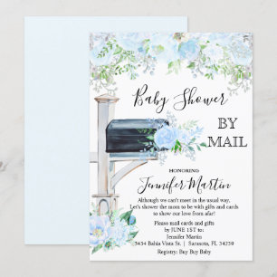 Invitation à une fête de bébé par la poste