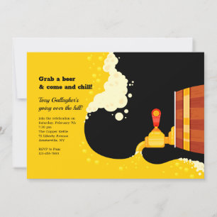 Invitation à une fête de bière