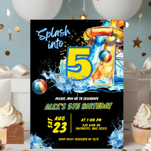 Invitation à une fête de billard