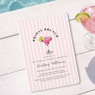 Invitation à une fête de douche de mariée sur le t