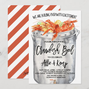 Invitation à une fête de douche pour couples avec 